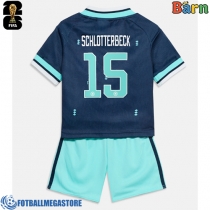 Fotballdrakt Barn Tyskland Nico Schlotterbeck #15 Bortedraktsett VM 2026 Kortermet (+ Korte bukser)
